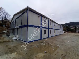 48 adet  Kamp Şantiye Yatakhane Birleşimli Konteyneri