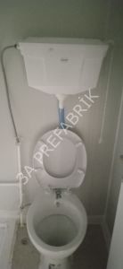 21m2. Beşik Çatılı  Ahşap Desenli Yaşam Konteyneri