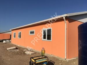 Prefabrik Şantiye Yemekhane Binası 99m2.
