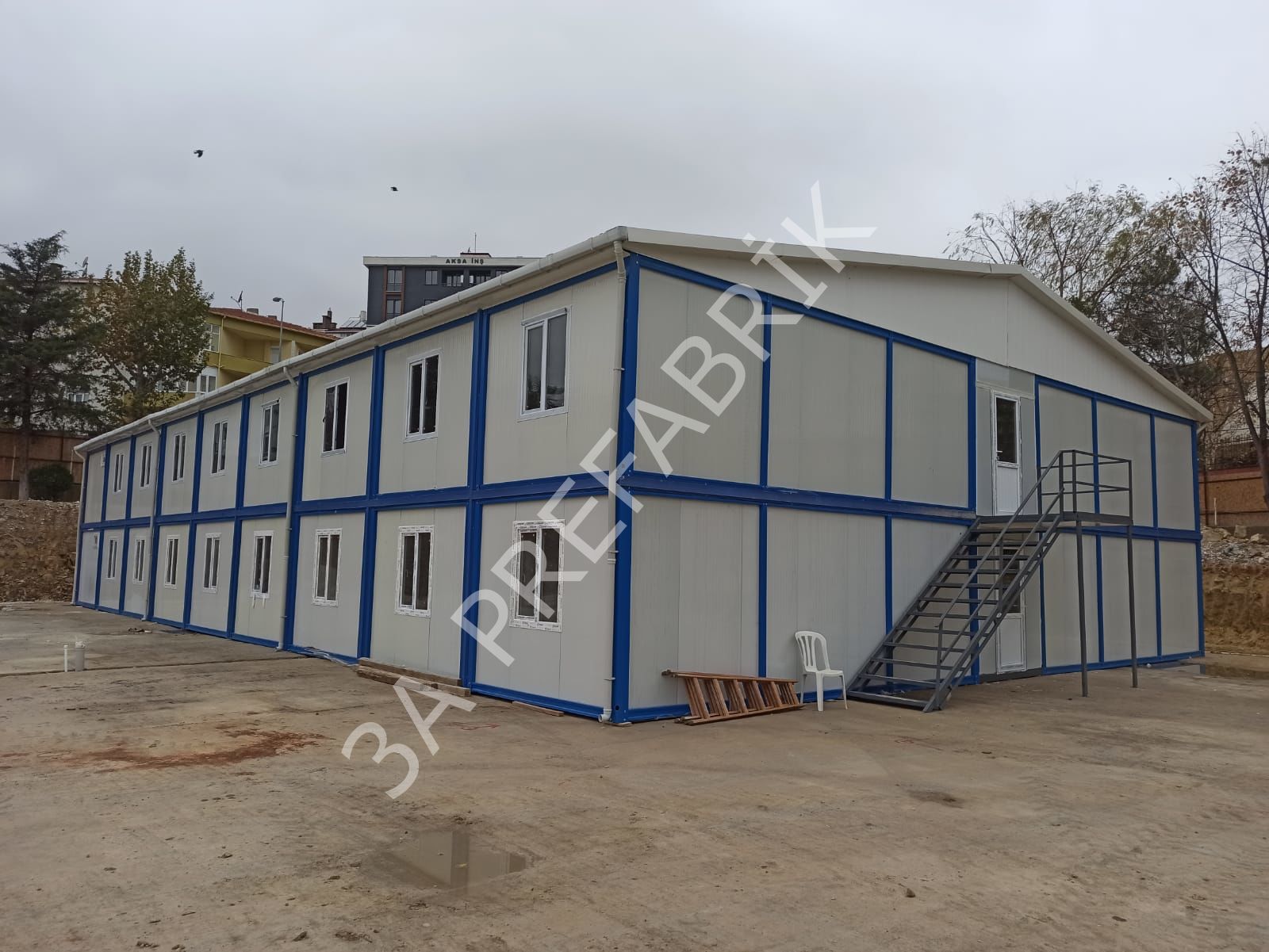 Şantiye Yatakhane Birleşimli Konteyneri Kamp -36adet