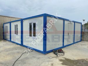 Yemekhane Birleşimli Konteyner  63m2. Konteyner