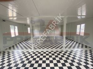 Yemekhane Birleşimli Konteyner  63m2. Konteyner