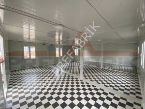 Yemekhane Birleşimli Konteyner  63m2. Konteyner