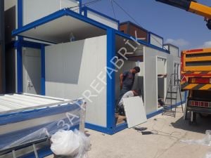 21m2. SIFIR İMALATTAN TESLİM BAĞ BAHÇEYE KONTEYNER