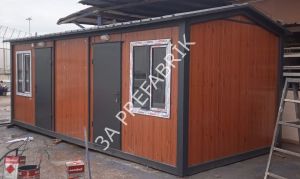 BAĞ BAHÇEYE EV KONTEYNER 21m2. -3A PREFABRİK