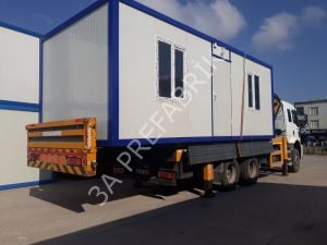 Şantiye Kamp Konteyneri- 3x7x2,50m-3A Prefabrik