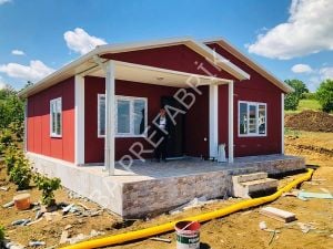 Tek Katlı Prefabrik Bina  82m2.- 3A Prefabrik