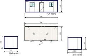 UYGUN FİYATA KONTEYNER - 3A PREFABRİK