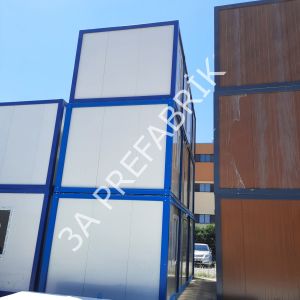 Tek Odalı WC Duşlu Konteyner -  K205 kaynaklı