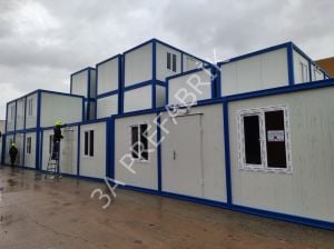 Ucuz Kaliteli Şantiye  Konteyneri- 3x7x2,50m-3A Prefabrik