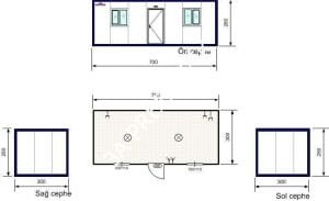 En Çok Tercih Edilen Konteyner -3A PREFABRİK