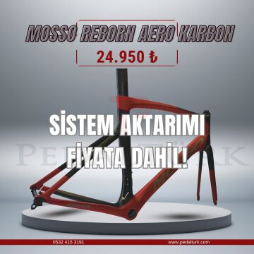 Mosso Reborn Yol Biaikleti Karbon Kadro Seti