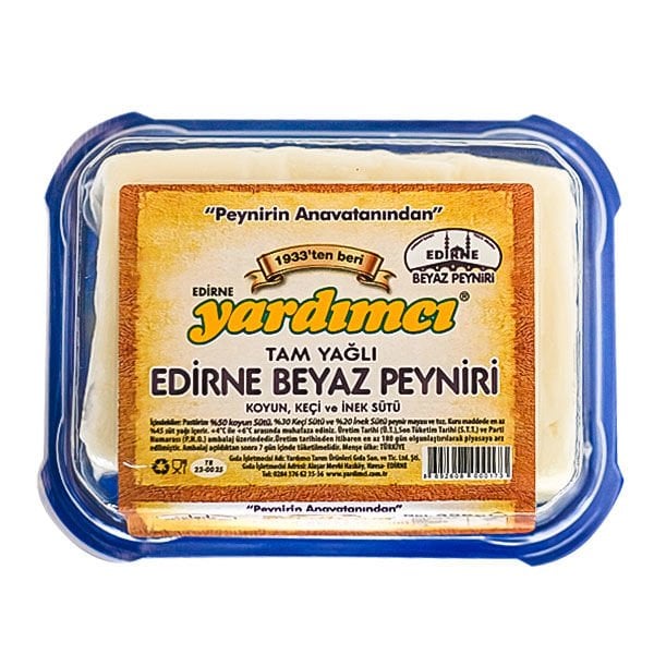 Edirne Beyaz Peyniri Tam Yağlı Koyun  350gr Kase