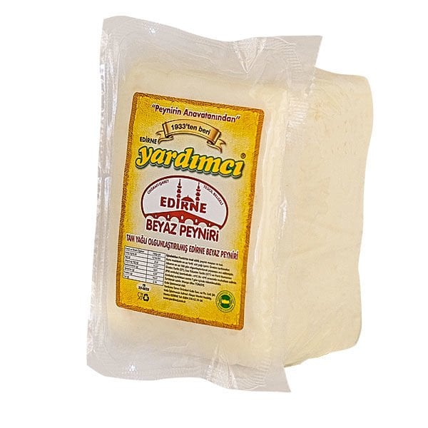 Edirne Beyaz Peyniri Tam Yağlı Sert İnek  (Vakumlu) 1kg