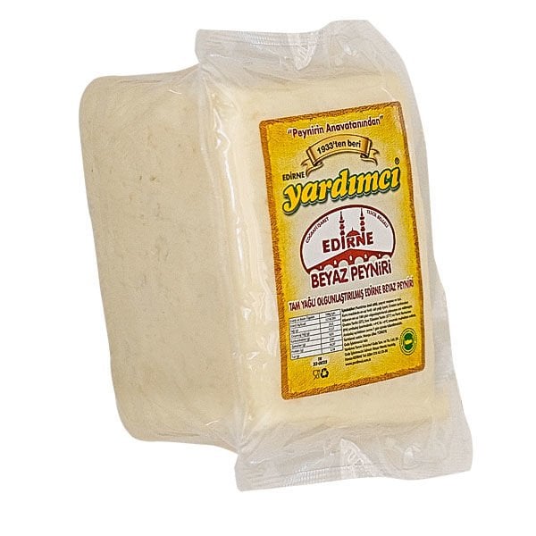 Edirne Beyaz Peyniri Tam Yağlı Sert İnek  (Vakumlu) 1kg