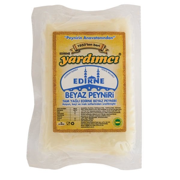 Edirne Beyaz Peyniri Tam Yağlı Koyun (Vakumlu) 1kg