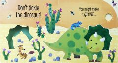 Don't Tickle The Dinosaur! (Touchy-Feely Sound Books)