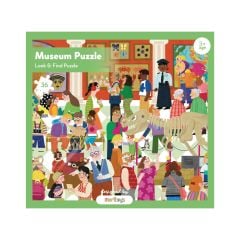 Look & Find Puzzle: Museum - 36 Parçalı Yapboz ve Gözlem Oyunu