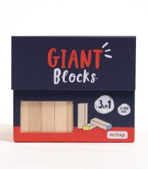 Giant Blocks 54 Parça Dev Ahşap Yapı Blok Seti