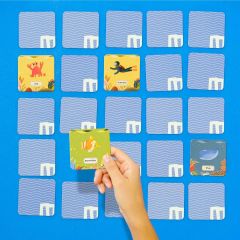 Memory Card Game 48 Kartlı Hafıza ve Eşleştirme Oyunu