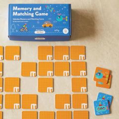 Memory and Matching Game: Vehicles - 42 Kartlı Araçlar Hafıza ve Eşleştirme Oyunu