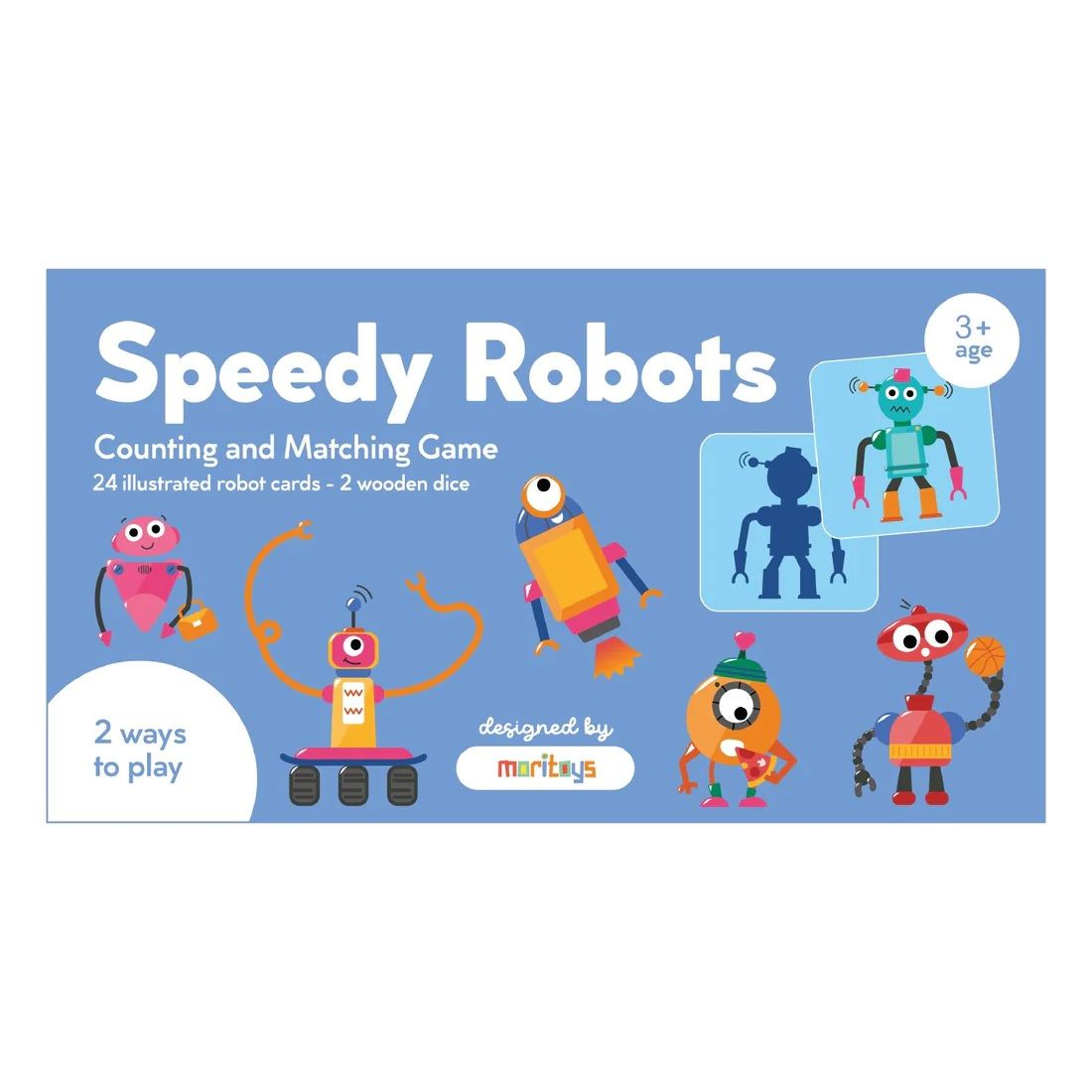Speedy Robots - Sayma ve Eşleştirme Oyunu