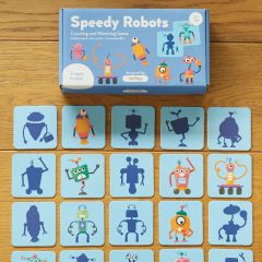 Speedy Robots - Sayma ve Eşleştirme Oyunu