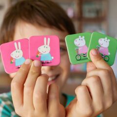 Memory Card Game - Peppa Pig ile 28 Kartlı Hafıza ve Eşleştirme Oyunu