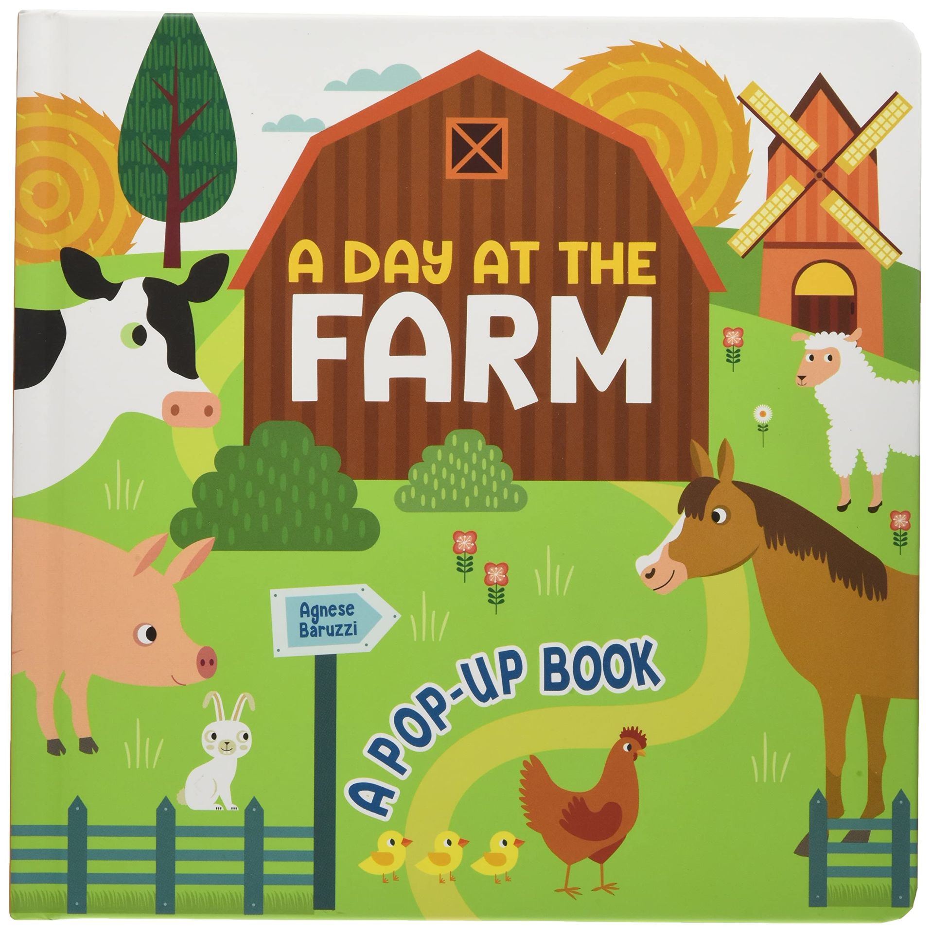 A Day at the Farm: A Pop Up Book