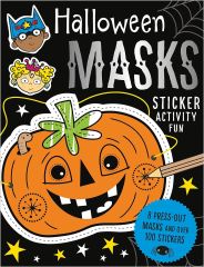 Halloween Masks Sticker Activity Fun