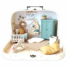 Travel Doll House - Çocuk Odası Bej