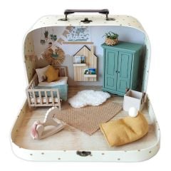 Travel Doll House - Çocuk Odası Bej