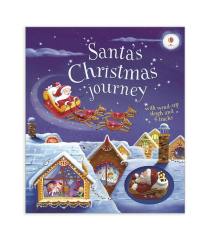 Santa's Christmas Journey with Wind-Up Sleigh