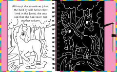 Scratch and Draw Unicorns & Horses Too!