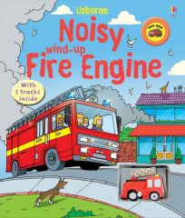 Noisy Wind-up Fire Engine Book