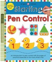 Starting Pen Control: Wipe Clean Spirals