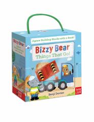 Bizzy Bear Book and Blocks Set