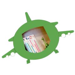 Uçak Kitaplık - Yeşil