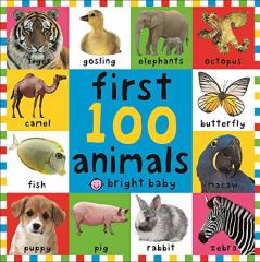 First 100 Animals Board Book