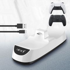 Case 4U Sony Playstation 5 Dualsense Şarj Istasyonu PS5 - Beyaz