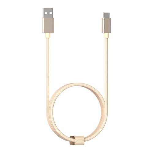 Xiaomi USB-C Type-C İp Dokulu Dayanıklı USB Kablo Altın