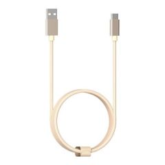 Xiaomi USB-C Type-C İp Dokulu Dayanıklı USB Kablo Altın