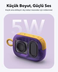 Anker Soundcore Select 4 Go Kablosuz Bluetooth Hoparlör - Mor - A31X1