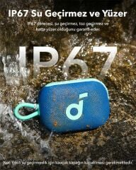 Anker Soundcore Select 4 Go Kablosuz Bluetooth Hoparlör - Mavi - A31X1