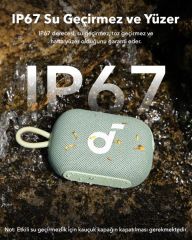 Anker Soundcore Select 4 Go Kablosuz Bluetooth Hoparlör - Yeşil - A31X1