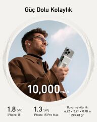 Anker 633 MagGo Powerbank 10k 15W Beyaz - A1654