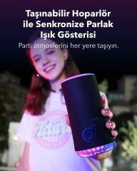 Anker Soundcore Glow Hoparlör Mavi - A3166
