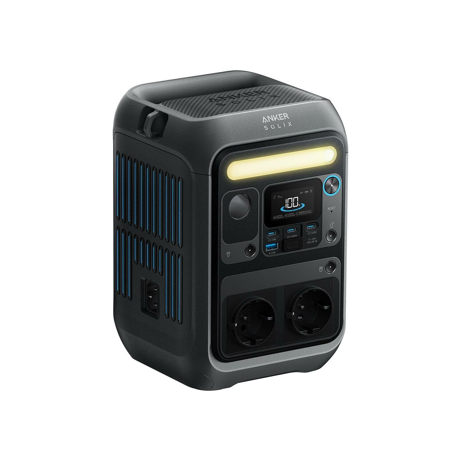 Anker SOLIX C300X AC 288Wh I 300W (600W SurgePad) Taşınabilir Güç Kaynağı - A1723