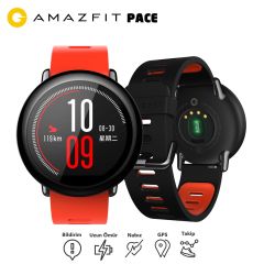 Xiaomi AMAZFIT Pace Akıllı Saat Kırmızı Distribütör Garantili
