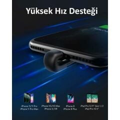 Anker Powerline Play Lightning Oyuncu Şarj Kablosu (MFI Lisanslı) - 0.9m